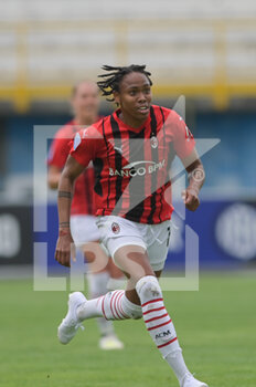 2022-05-07 - Thomas Lindsey Kimberley AC MIlan) celebrates after scoring his side's first goal of the match - INTER - FC INTERNAZIONALE VS AC MILAN - ITALIAN SERIE A WOMEN - SOCCER
