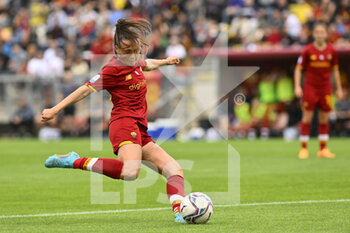 2022-05-07 - Annamaria Serturini of AS Roma Women during the 21th day of the Serie A Championship between A.S. Roma Women and U.C. Sampdoria at the stadio Tre Fontane on 7th of May, 2022 in Rome, Italy. - AS ROMA VS UC SAMPDORIA - ITALIAN SERIE A WOMEN - SOCCER