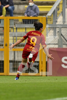 2022-05-07 - Valeria Pirone of AS Roma Women during the 21th day of the Serie A Championship between A.S. Roma Women and U.C. Sampdoria at the stadio Tre Fontane on 7th of May, 2022 in Rome, Italy. - AS ROMA VS UC SAMPDORIA - ITALIAN SERIE A WOMEN - SOCCER