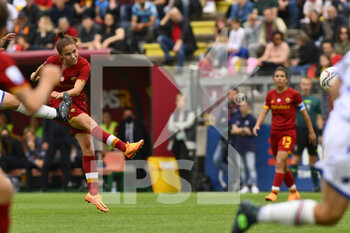 2022-05-07 - Manuela Giugliano of AS Roma Women during the 21th day of the Serie A Championship between A.S. Roma Women and U.C. Sampdoria at the stadio Tre Fontane on 7th of May, 2022 in Rome, Italy. - AS ROMA VS UC SAMPDORIA - ITALIAN SERIE A WOMEN - SOCCER