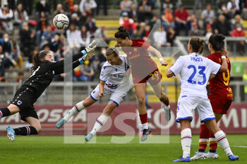 2022-05-07 - Paloma Lazaro of AS Roma Women during the 21th day of the Serie A Championship between A.S. Roma Women and U.C. Sampdoria at the stadio Tre Fontane on 7th of May, 2022 in Rome, Italy. - AS ROMA VS UC SAMPDORIA - ITALIAN SERIE A WOMEN - SOCCER