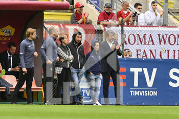 2022-05-07 - Alessandro Spugna of AS Roma Women during the 21th day of the Serie A Championship between A.S. Roma Women and U.C. Sampdoria at the stadio Tre Fontane on 7th of May, 2022 in Rome, Italy. - AS ROMA VS UC SAMPDORIA - ITALIAN SERIE A WOMEN - SOCCER