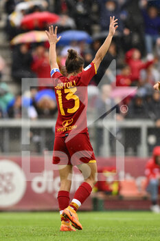 2022-05-07 - Elisa Bartoli of AS Roma Women during the 21th day of the Serie A Championship between A.S. Roma Women and U.C. Sampdoria at the stadio Tre Fontane on 7th of May, 2022 in Rome, Italy. - AS ROMA VS UC SAMPDORIA - ITALIAN SERIE A WOMEN - SOCCER
