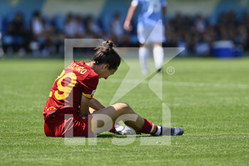 2022-05-14 - Paloma Lazaro of AS Roma Women during the 22th day of the Serie A Championship between S.S. Lazio Women vs A.S. Roma Women at the stadio Mirko Fersini on 14th of May, 2022 in Formello, Italy. - LAZIO WOMEN VS AS ROMA - ITALIAN SERIE A WOMEN - SOCCER