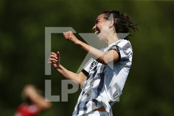 2022-05-14 - Annahita Zamanian Bakhtiari (Juventus FC)  celebrates after scoring his side's first goal of the match - AC MILAN VS JUVENTUS FC - ITALIAN SERIE A WOMEN - SOCCER