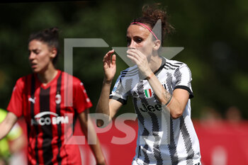 2022-05-14 - Barbara Bonansea (Juventus FC) reacts - AC MILAN VS JUVENTUS FC - ITALIAN SERIE A WOMEN - SOCCER