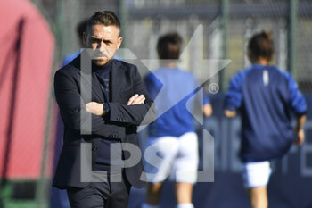 2022-01-15 - Fabio Ulderici of Empoli F.C. Ladies during the 12th day of the Serie A Championship between A.S. Roma Women and Empoli F.C. Ladies at the stadio Tre Fontane on 15th of January, 2022 in Rome, Italy. - AS ROMA WOMEN VS EMPOLI LADIES - ITALIAN SERIE A WOMEN - SOCCER
