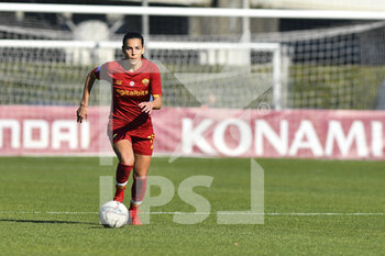 2022-01-15 - Thaisa de Moraes Rosa Moreno of AS Roma Women  during the 12th day of the Serie A Championship between A.S. Roma Women and Empoli F.C. Ladies at the stadio Tre Fontane on 15th of January, 2022 in Rome, Italy. - AS ROMA WOMEN VS EMPOLI LADIES - ITALIAN SERIE A WOMEN - SOCCER