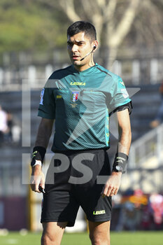 2022-01-15 - Referee Tommaso Zamagni during the 12th day of the Serie A Championship between A.S. Roma Women and Empoli F.C. Ladies at the stadio Tre Fontane on 15th of January, 2022 in Rome, Italy. - AS ROMA WOMEN VS EMPOLI LADIES - ITALIAN SERIE A WOMEN - SOCCER