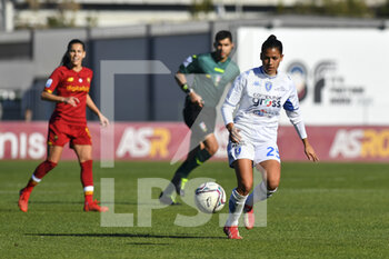 2022-01-15 - Melissa Bellucci of Empoli F.C. Ladies during the 12th day of the Serie A Championship between A.S. Roma Women and Empoli F.C. Ladies at the stadio Tre Fontane on 15th of January, 2022 in Rome, Italy. - AS ROMA WOMEN VS EMPOLI LADIES - ITALIAN SERIE A WOMEN - SOCCER