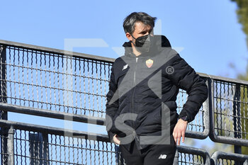 2022-01-15 - Alessandro Spugna of AS Roma Women during the 12th day of the Serie A Championship between A.S. Roma Women and Empoli F.C. Ladies at the stadio Tre Fontane on 15th of January, 2022 in Rome, Italy. - AS ROMA WOMEN VS EMPOLI LADIES - ITALIAN SERIE A WOMEN - SOCCER