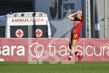 2022-01-15 - Alice Corelli of AS Roma Women during the 12th day of the Serie A Championship between A.S. Roma Women and Empoli F.C. Ladies at the stadio Tre Fontane on 15th of January, 2022 in Rome, Italy. - AS ROMA WOMEN VS EMPOLI LADIES - ITALIAN SERIE A WOMEN - SOCCER