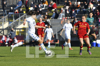 2022-01-15 - Norma Cinotti of Empoli F.C. Ladies during the 12th day of the Serie A Championship between A.S. Roma Women and Empoli F.C. Ladies at the stadio Tre Fontane on 15th of January, 2022 in Rome, Italy. - AS ROMA WOMEN VS EMPOLI LADIES - ITALIAN SERIE A WOMEN - SOCCER