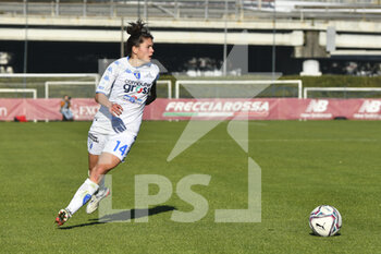 2022-01-15 - Aurora De Rita of Empoli F.C. Ladies during the 12th day of the Serie A Championship between A.S. Roma Women and Empoli F.C. Ladies at the stadio Tre Fontane on 15th of January, 2022 in Rome, Italy. - AS ROMA WOMEN VS EMPOLI LADIES - ITALIAN SERIE A WOMEN - SOCCER