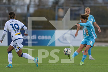 2022-02-26 - Emma Errico (33) Napoli Femminile control the ball during the Italian Serie A Women 2021/2022 match between Napoli Femminile vs Hellas Verona Women on February 26, 2022 at the Stadium Giuseppe Piccolo in Cercola Italy - NAPOLI FEMMINILE VS HELLAS VERONA WOMEN - ITALIAN SERIE A WOMEN - SOCCER