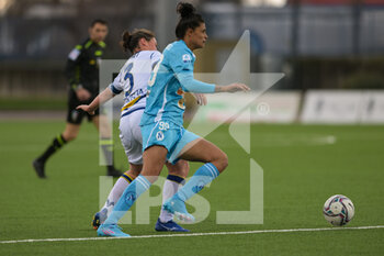 2022-02-26 - Jaimes Soledad (99) Napoli Femminile control the ball during the Italian Serie A Women 2021/2022 match between Napoli Femminile vs Hellas Verona Women on February 26, 2022 at the Stadium Giuseppe Piccolo in Cercola Italy - NAPOLI FEMMINILE VS HELLAS VERONA WOMEN - ITALIAN SERIE A WOMEN - SOCCER