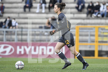 2022-02-05 - Camelia Ceasar of AS Roma during the Serie A match between Roma Calcio and  at Stadio Tre Fontane on February 5, 2022 in Rome, Italy. - AS ROMA VS CALCIO POMIGLIANO - ITALIAN SERIE A WOMEN - SOCCER