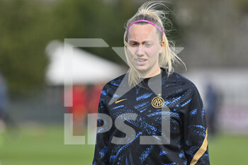 2022-02-27 - Irene Santi of Inter Women during the 15th day of the Serie A Championship between A.S. Roma Women and Inter Women at the stadio Tre Fontane on 25th of January, 2022 in Rome, Italy. - AS ROMA VS INTER - FC INTERNAZIONALE - ITALIAN SERIE A WOMEN - SOCCER