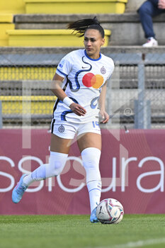 2022-02-27 - Kathellen Sousa Feitoza of Inter Women during the 15th day of the Serie A Championship between A.S. Roma Women and Inter Women at the stadio Tre Fontane on 25th of January, 2022 in Rome, Italy. - AS ROMA VS INTER - FC INTERNAZIONALE - ITALIAN SERIE A WOMEN - SOCCER