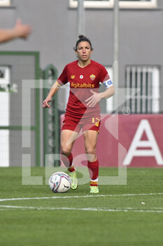 2022-02-27 - Elisa Bartoli of AS Roma Women during the 15th day of the Serie A Championship between A.S. Roma Women and Inter Women at the stadio Tre Fontane on 25th of January, 2022 in Rome, Italy. - AS ROMA VS INTER - FC INTERNAZIONALE - ITALIAN SERIE A WOMEN - SOCCER