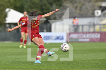 2022-02-27 - Annamaria Serturini of AS Roma Women during the 15th day of the Serie A Championship between A.S. Roma Women and Inter Women at the stadio Tre Fontane on 25th of January, 2022 in Rome, Italy. - AS ROMA VS INTER - FC INTERNAZIONALE - ITALIAN SERIE A WOMEN - SOCCER