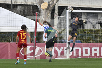 2022-02-27 - Camelia Ceasar of AS Roma Women during the 15th day of the Serie A Championship between A.S. Roma Women and Inter Women at the stadio Tre Fontane on 25th of January, 2022 in Rome, Italy. - AS ROMA VS INTER - FC INTERNAZIONALE - ITALIAN SERIE A WOMEN - SOCCER