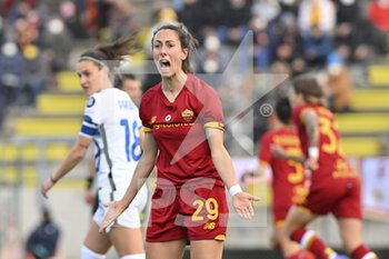 2022-02-27 - Paloma Lazaro of AS Roma Women during the 15th day of the Serie A Championship between A.S. Roma Women and Inter Women at the stadio Tre Fontane on 25th of January, 2022 in Rome, Italy. - AS ROMA VS INTER - FC INTERNAZIONALE - ITALIAN SERIE A WOMEN - SOCCER