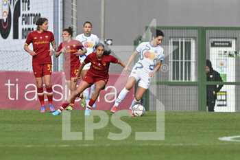 2022-02-27 - Ghoutia Karchouni of Inter Women during the 15th day of the Serie A Championship between A.S. Roma Women and Inter Women at the stadio Tre Fontane on 25th of January, 2022 in Rome, Italy. - AS ROMA VS INTER - FC INTERNAZIONALE - ITALIAN SERIE A WOMEN - SOCCER