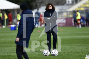 2022-02-27 - Rita Guarino of Inter during the Serie A Women match between AS Roma and FC Internazionale at Stadio Tre Fontane on February 27, 2022 in Rome, Italy. - AS ROMA VS INTER - FC INTERNAZIONALE - ITALIAN SERIE A WOMEN - SOCCER