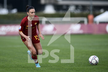 2022-02-27 - Annamaria Serturini of AS Roma during the Serie A Women match between AS Roma and FC Internazionale at Stadio Tre Fontane on February 27, 2022 in Rome, Italy. - AS ROMA VS INTER - FC INTERNAZIONALE - ITALIAN SERIE A WOMEN - SOCCER