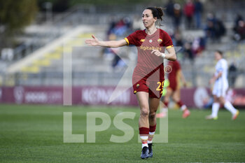 2022-02-27 - Paloma Lazaro of AS Roma during the Serie A Women match between AS Roma and FC Internazionale at Stadio Tre Fontane on February 27, 2022 in Rome, Italy. - AS ROMA VS INTER - FC INTERNAZIONALE - ITALIAN SERIE A WOMEN - SOCCER