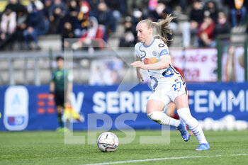 2022-02-27 - Henrietta Csiszar of Inter during the Serie A Women match between AS Roma and FC Internazionale at Stadio Tre Fontane on February 27, 2022 in Rome, Italy. - AS ROMA VS INTER - FC INTERNAZIONALE - ITALIAN SERIE A WOMEN - SOCCER