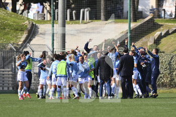 2022-03-06 - Lazio Team during the Women Serie A match between S.S. Lazio Women and U.S. Sassuolo Calcio at Mirko Fersini Stadium on March 6, 2022 in Formello, Italy.  - LAZIO WOMEN VS US SASSUOLO - ITALIAN SERIE A WOMEN - SOCCER