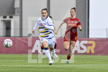 2022-04-03 - Aurora De Sanctis of Hellas Verona during the 19th day of the Serie A Championship between A.S. Roma Women and Hellas Verona Women at the stadio Tre Fontane on 2th of April, 2022 in Rome, Italy. - AS ROMA VS HELLAS VERONA WOMEN - ITALIAN SERIE A WOMEN - SOCCER