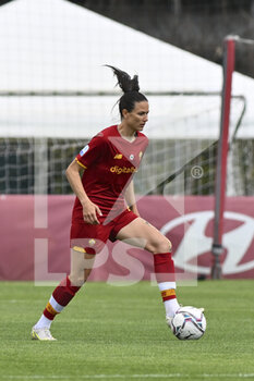 2022-04-03 - Beata Kollmats of AS Roma Women during the 19th day of the Serie A Championship between A.S. Roma Women and Hellas Verona Women at the stadio Tre Fontane on 2th of April, 2022 in Rome, Italy. - AS ROMA VS HELLAS VERONA WOMEN - ITALIAN SERIE A WOMEN - SOCCER