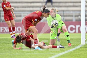 2022-04-03 - Benedicte Haaland of Hellas Verona during the 19th day of the Serie A Championship between A.S. Roma Women and Hellas Verona Women at the stadio Tre Fontane on 2th of April, 2022 in Rome, Italy. - AS ROMA VS HELLAS VERONA WOMEN - ITALIAN SERIE A WOMEN - SOCCER