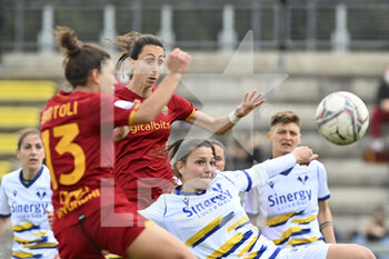 2022-04-03 - Paloma Lazaro of AS Roma Women during the 19th day of the Serie A Championship between A.S. Roma Women and Hellas Verona Women at the stadio Tre Fontane on 2th of April, 2022 in Rome, Italy. - AS ROMA VS HELLAS VERONA WOMEN - ITALIAN SERIE A WOMEN - SOCCER