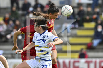 2022-04-03 - Lucia Guglielmo of AS Roma Women during the 19th day of the Serie A Championship between A.S. Roma Women and Hellas Verona Women at the stadio Tre Fontane on 2th of April, 2022 in Rome, Italy. - AS ROMA VS HELLAS VERONA WOMEN - ITALIAN SERIE A WOMEN - SOCCER