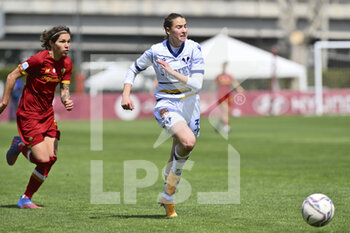 2022-04-03 - Michela Ledri of Hellas Verona during the 19th day of the Serie A Championship between A.S. Roma Women and Hellas Verona Women at the stadio Tre Fontane on 2th of April, 2022 in Rome, Italy. - AS ROMA VS HELLAS VERONA WOMEN - ITALIAN SERIE A WOMEN - SOCCER