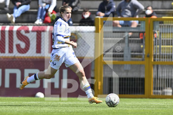 2022-04-03 - Giorgia Marchiori of Hellas Verona during the 19th day of the Serie A Championship between A.S. Roma Women and Hellas Verona Women at the stadio Tre Fontane on 2th of April, 2022 in Rome, Italy. - AS ROMA VS HELLAS VERONA WOMEN - ITALIAN SERIE A WOMEN - SOCCER
