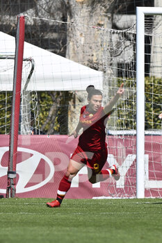 2022-04-03 - Valeria Pirone of AS Roma Women during the 19th day of the Serie A Championship between A.S. Roma Women and Hellas Verona Women at the stadio Tre Fontane on 2th of April, 2022 in Rome, Italy. - AS ROMA VS HELLAS VERONA WOMEN - ITALIAN SERIE A WOMEN - SOCCER
