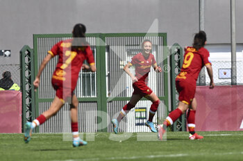 2022-04-03 - Benedetta Glionna of AS Roma Women during the 19th day of the Serie A Championship between A.S. Roma Women and Hellas Verona Women at the stadio Tre Fontane on 2th of April, 2022 in Rome, Italy. - AS ROMA VS HELLAS VERONA WOMEN - ITALIAN SERIE A WOMEN - SOCCER
