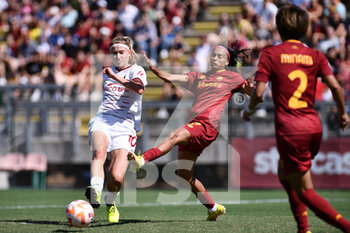 2022-09-10 - Kamila Dubcova of AC Milan during the Serie A Women match between AS Roma and AC Milan at Stadio Tre Fontane on September 10, 2022 in Rome, Italy. - AS ROMA VS AC MILAN - ITALIAN SERIE A WOMEN - SOCCER