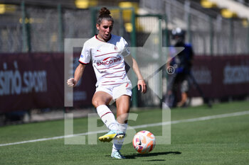 2022-09-10 - Valentina Bergamaschi of AC Milan during the Serie A Women match between AS Roma and AC Milan at Stadio Tre Fontane on September 10, 2022 in Rome, Italy. - AS ROMA VS AC MILAN - ITALIAN SERIE A WOMEN - SOCCER