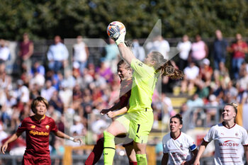 2022-09-10 - Laura Giuliani of AC Milan during the Serie A Women match between AS Roma and AC Milan at Stadio Tre Fontane on September 10, 2022 in Rome, Italy. - AS ROMA VS AC MILAN - ITALIAN SERIE A WOMEN - SOCCER