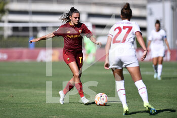 2022-09-10 - Annamaria Serturini of AS Roma during the Serie A Women match between AS Roma and AC Milan at Stadio Tre Fontane on September 10, 2022 in Rome, Italy. - AS ROMA VS AC MILAN - ITALIAN SERIE A WOMEN - SOCCER