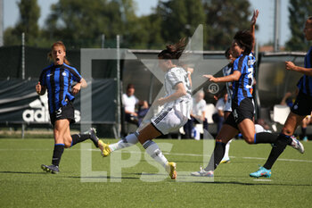 2022-09-11 - Sofia Cantore (Juventus Women) scores the goal - JUVENTUS FC VS INTER - FC INTERNAZIONALE - ITALIAN SERIE A WOMEN - SOCCER