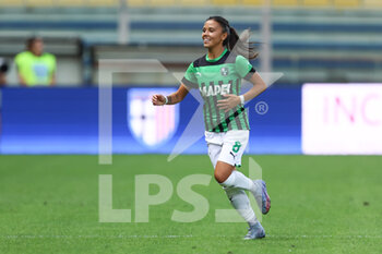 2022-09-12 - Giada Pondini (US Sassuolo) celebrates after scoring a goal  - PARMA CALCIO VS US SASSUOLO - ITALIAN SERIE A WOMEN - SOCCER