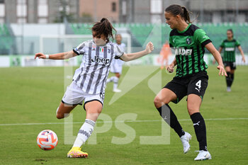 2022-09-24 - Safia Cantore (Juventus FC) shooting on goal - US SASSUOLO VS JUVENTUS FC - ITALIAN SERIE A WOMEN - SOCCER