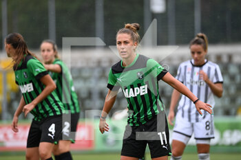 2022-09-24 - Asia Bragonzi (Sassuolo) defending - US SASSUOLO VS JUVENTUS FC - ITALIAN SERIE A WOMEN - SOCCER